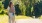 resident in a park with her dog